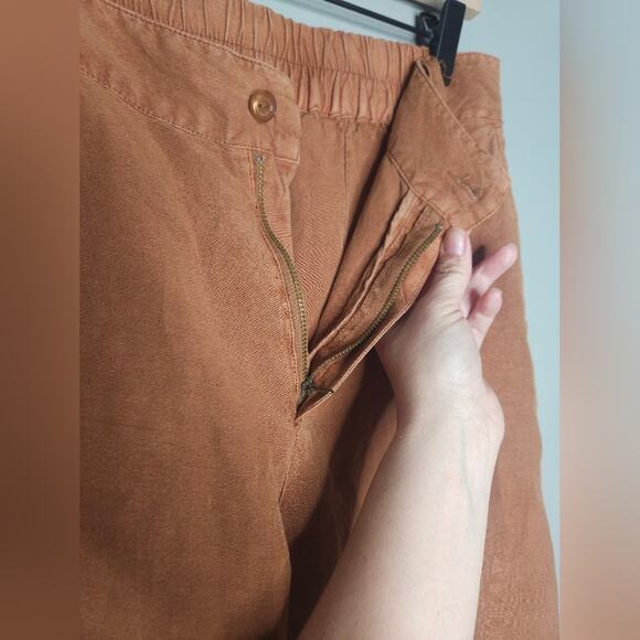 Young Fabulous and Broke YFB Easton trouser  in caramel( pants only) - Picture 6 of 10